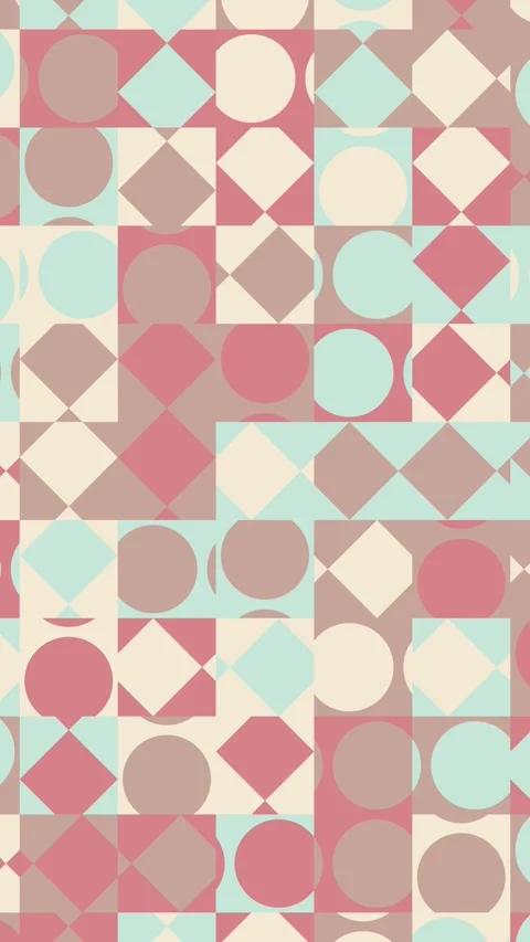 Clean Modern Tech Visuals Featuring Repeating Geometric Shape Motion Stock Footage 331071329