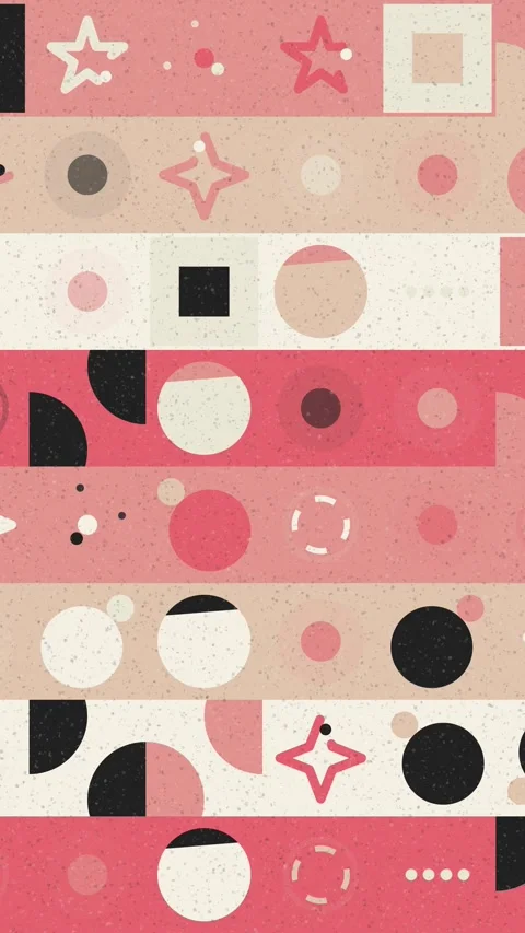 Clean Modern Tech Visuals Featuring Repeating Geometric Shape Motion Stock Footage 332342225