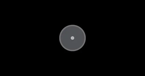 Clean modern technology minimalist motion graphic featuring circle surrounded by Stock-Footage 335948565