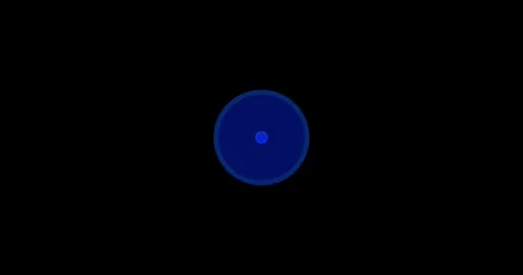 Clean modern technology minimalist motion graphic featuring circle surrounded by 스톡 동영상 335948580