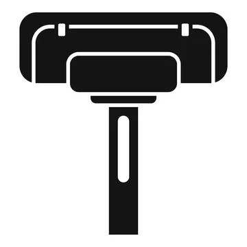 Clean mop icon simple . Cleaning pool Stock Illustration
