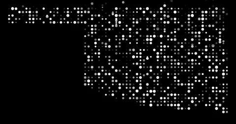 Clean Motion Graphic of Oklahoma State Map Disappear Loop Stock Footage 322164969