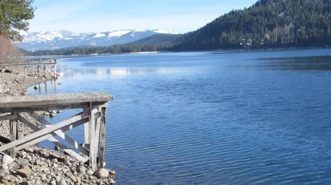 Clean Mountain lake Stockbeeldmateriaal 45601412