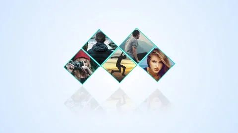 Clean Multi Photo Logo Opener Stockmateriaal After Effects