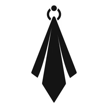 Clean napkin icon simple vector. Towel fabric Stock Illustration