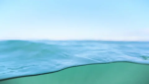The clean ocean - Cinema Quality Video stock 158123961