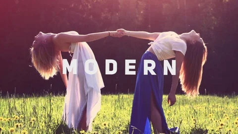 Clean Opener After Effects stock