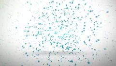 Clean Particle Logo Sting Stock After Effects