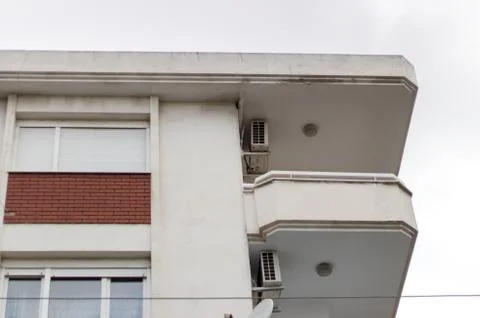 Clean perspective shoot from old building Stock Photos