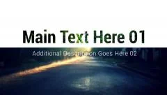 Clean Photo Slideshow Movie Trailer and Titles Displays Photo Gallery Stock After Effects