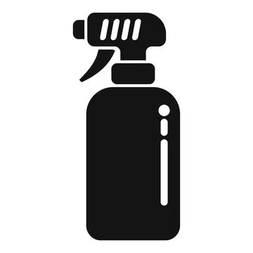 Clean plastic sprayer icon simple vector. Bottle clean Ilustración de archivo