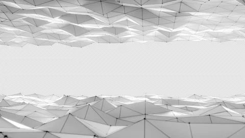 Clean plexus  Background With  Waves Stock-Footage 143611613