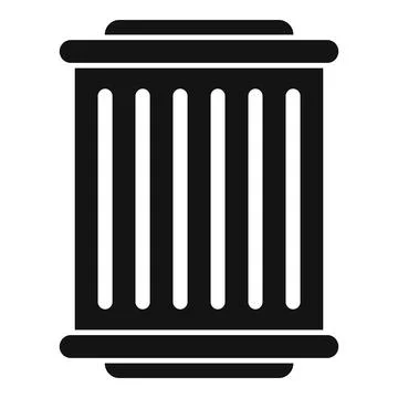 Clean pool filter icon simple vector. Cleaning pump Stock Illustration