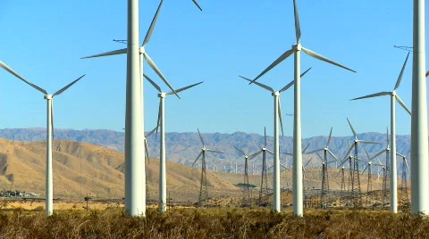Clean &amp; renewable energy Stock Footage 310080