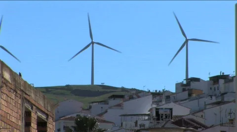 Clean &amp; renewable energy Stock Footage 316111