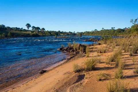 Clean river. Stock Photos
