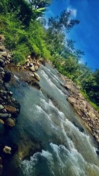 Clean river 스톡 사진