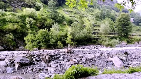 Clean River Water Flowing Through Pristine Natural Landscape Stockbeeldmateriaal 339531357