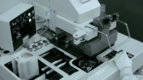 Clean Room Process OTS Stock Footage 22774981