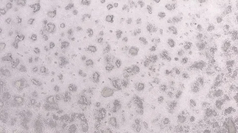 Clean Saline pattern texture. Large salt lake. Big Saline. Aerial drone top down Stock Footage 128677664