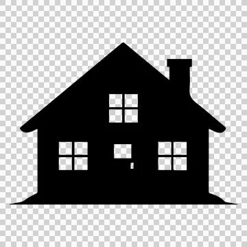 Clean, scalable house icon. Stock-Illustration