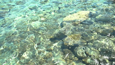 Clean sea water Видео 144887577