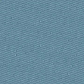 A clean, seamless pattern of thin white diagonal lines on a muted teal blue.. Stock Illustration