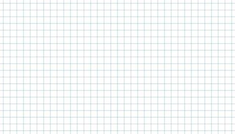 A clean, seamless pattern of a white graph paper with light blue grid lines. Illustrazione stock