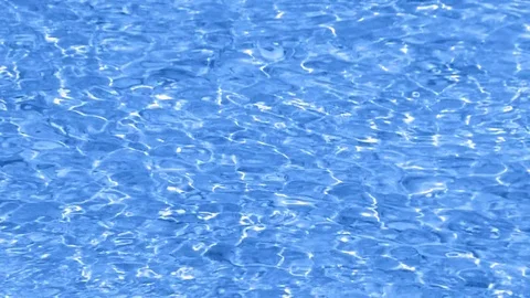 Clean shallow blue water Stock Footage 79715417