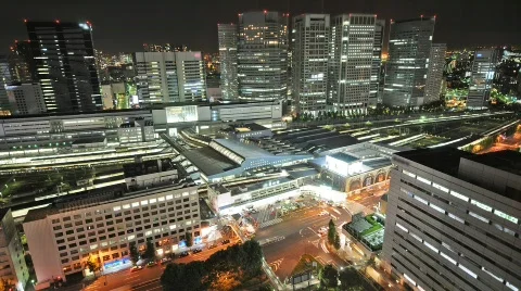 Clean Sharp Tokyo from Above - HD timelapse Video stock 308249