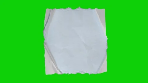 A clean sheet unfolds and refolds smoothly showing no drawing just. 動画素材 320990259