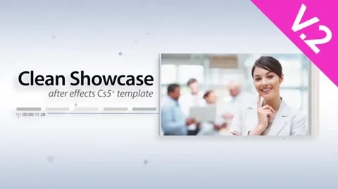 Clean Showcase (V.2) - After Effects Template Stockmateriaal After Effects