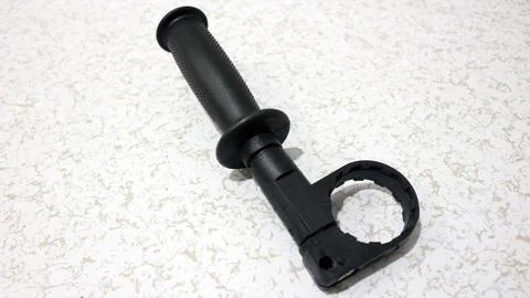 Clean side handle black Stock Photos