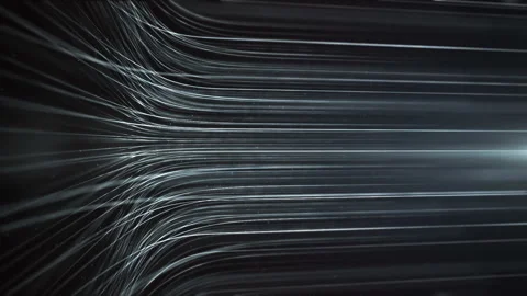 Clean Silver Lines and Particles Backgro... | Stock Video | Pond5