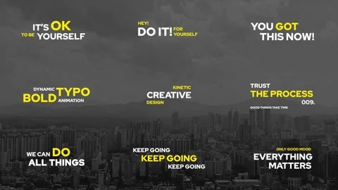 Clean Simple Titles After Effects Stock After Effects