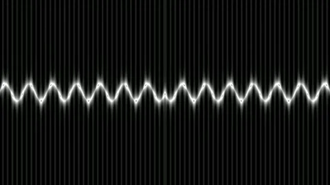 Clean Sine Wave Pattern Animation - Abstract Technology Background Loop Stock Footage 339495120