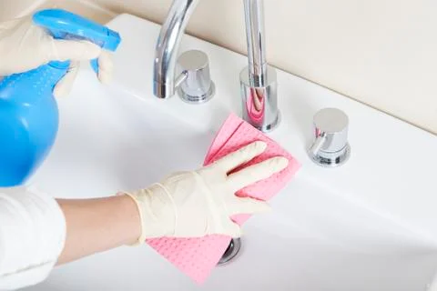 Clean sink Stock Photos