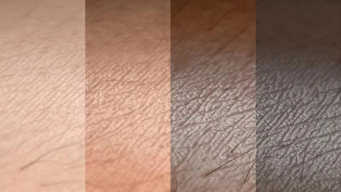 Clean skin treatment surface macro, different tones Stock Illustration
