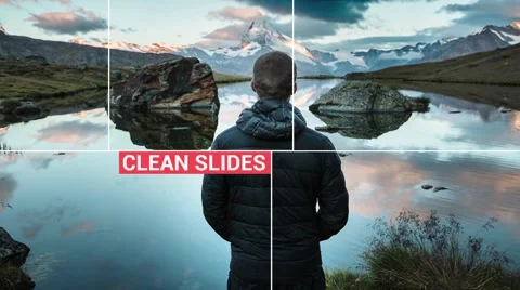 Clean Slide Show Stock After Effects