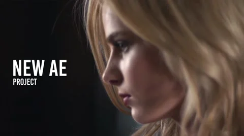 Clean Slideshow After Effects stock