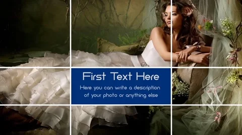 Clean Slideshow (Easy To Change Color) 스톡 After Effects