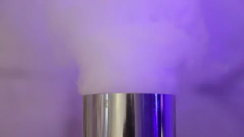Clean smoke comes from the chimney Stock Footage 260353916