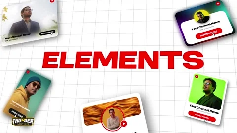 Clean Social Media Reminder Pack Catálogo de After Effects