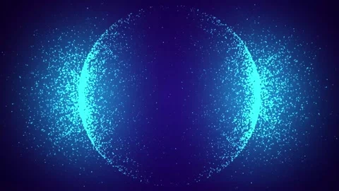 Clean, soft and shiny background animation. Abstract blurred circle beautif.. Stock Footage 280453829