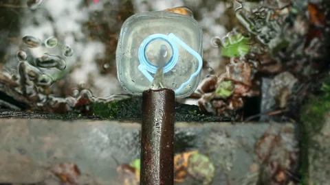 Clean source of drinking water Stock Footage 84735069