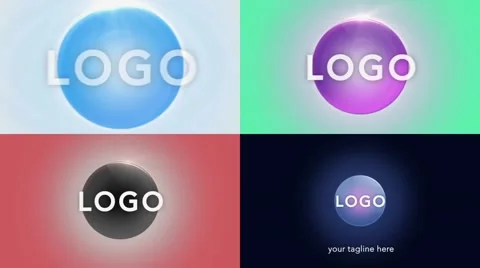 Clean Sphere Logo - After Effects Template After Effects素材