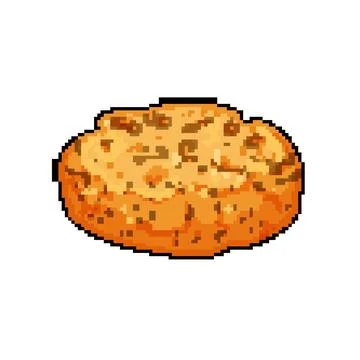 Clean sponge kitchen pixel art vector illustration Stock Illustration