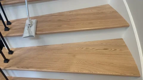 Clean staircase Stock Footage 148400634