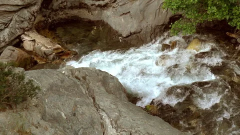 Clean stream coming from the mountains 動画素材 296744066