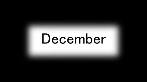 Clean structure and minimal calendar concept showing all twelve months from.. Stock-Footage 332725054